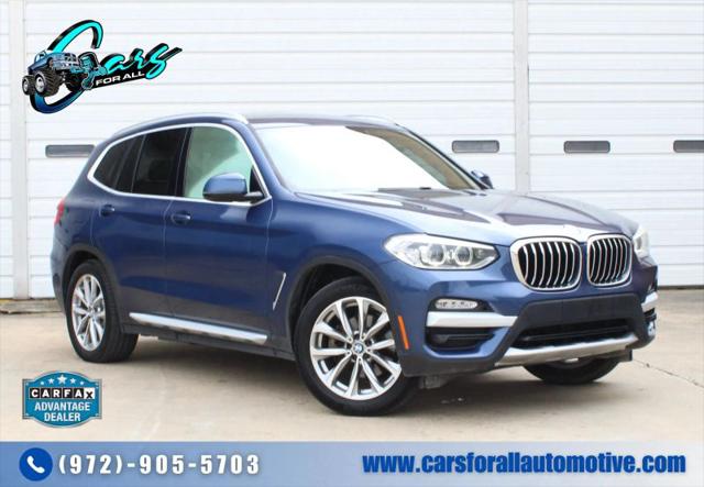 2019 BMW X3 sDrive30i for sale in Garland, TX
