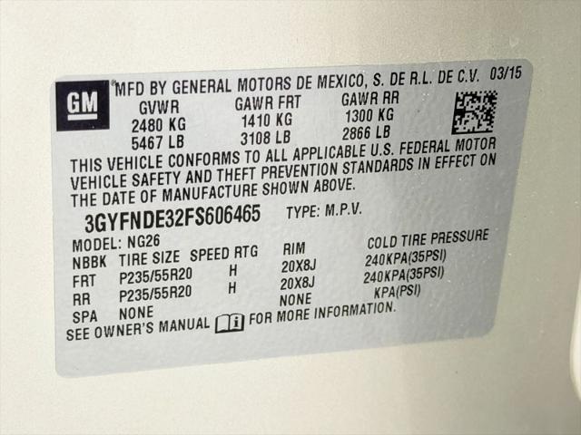 2015 Cadillac SRX Premium Collection