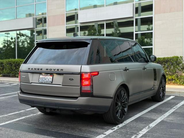 2017 Land Rover Range Rover 5.0L V8 Supercharged