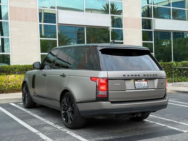 2017 Land Rover Range Rover 5.0L V8 Supercharged