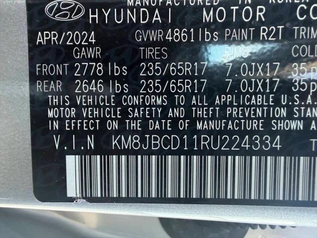 2024 Hyundai Tucson Hybrid Blue