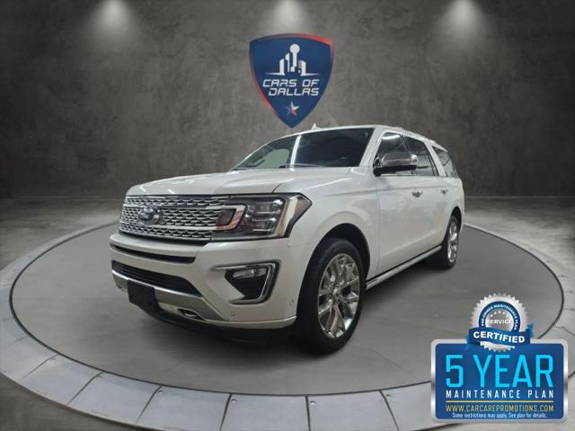 2019 Ford Expedition Max Platinum for sale in Garland, TX