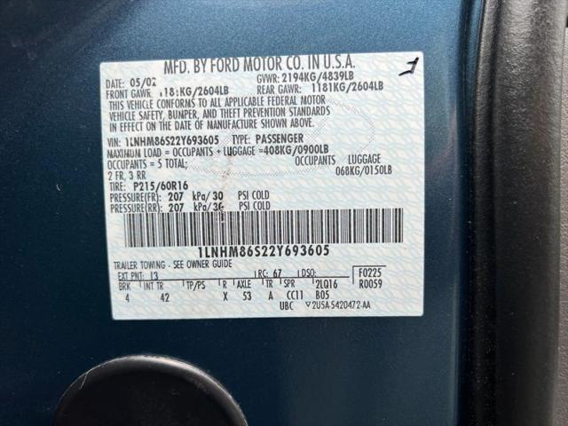 2002 Lincoln LS Base