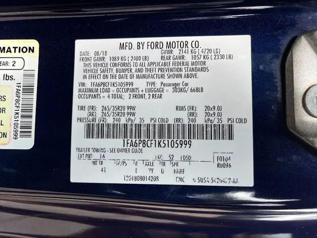 2019 Ford Mustang GT Premium