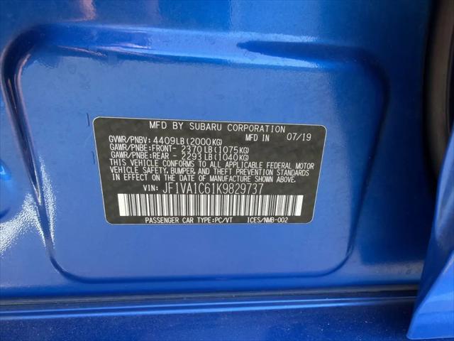 2019 Subaru WRX Premium