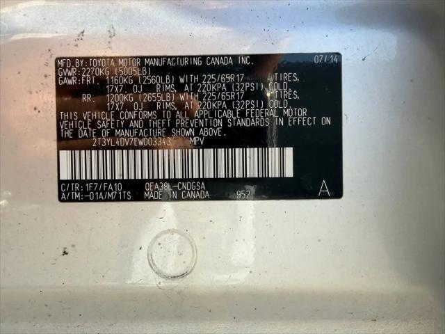2014 Toyota RAV4 EV EV