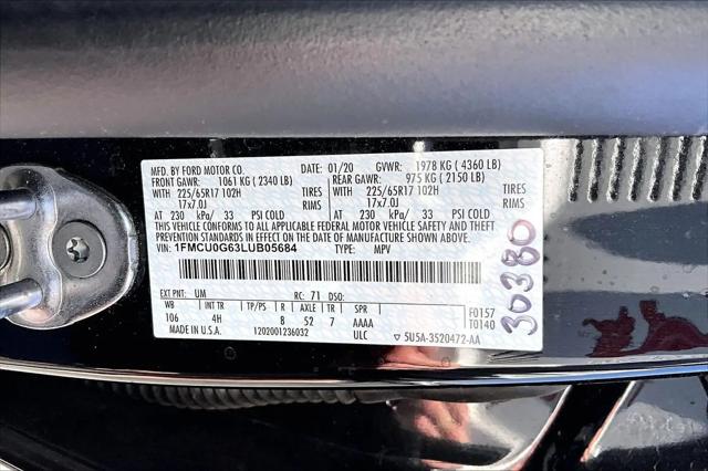 2020 Ford Escape SE