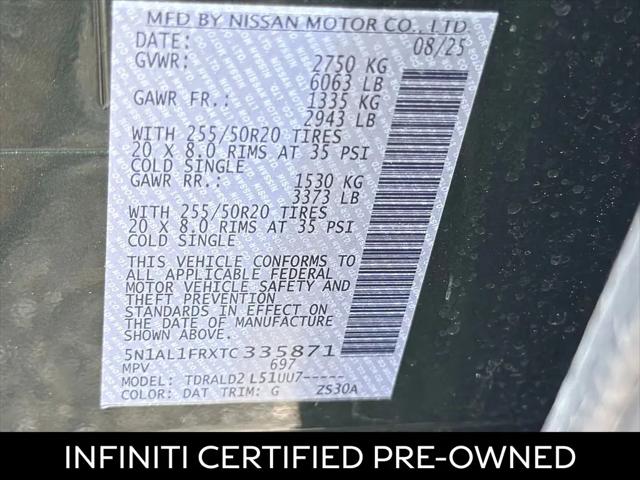 2026 INFINITI QX60 LUXE