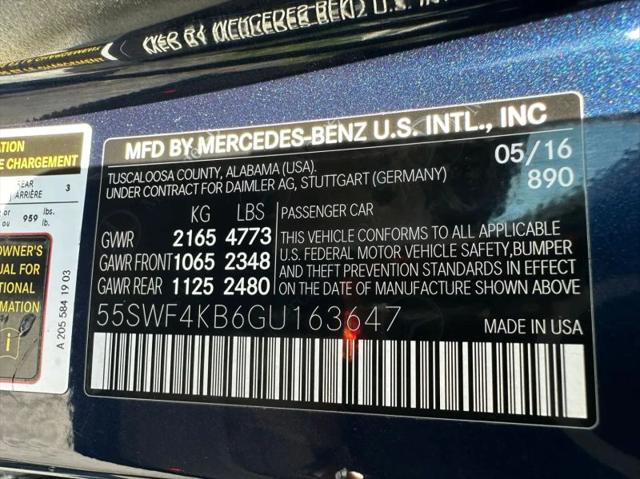 2016 Mercedes-Benz C-CLASS C 300