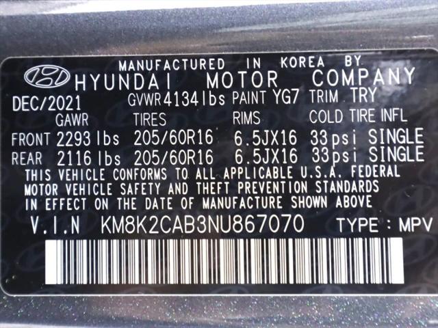 2022 Hyundai Kona SE