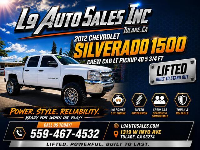 2012 Chevrolet Silverado 1500 LT for sale in Tulare, CA
