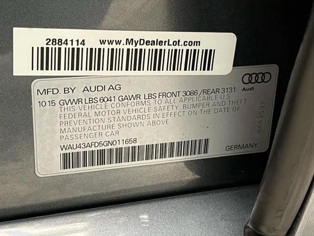 2016 Audi A8 L 4.0T Sport