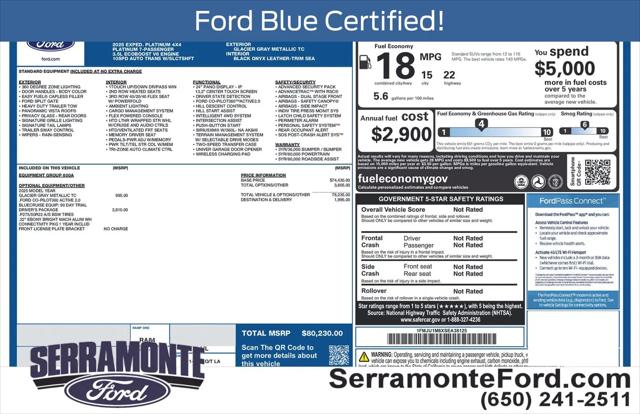 2025 Ford Expedition Platinum
