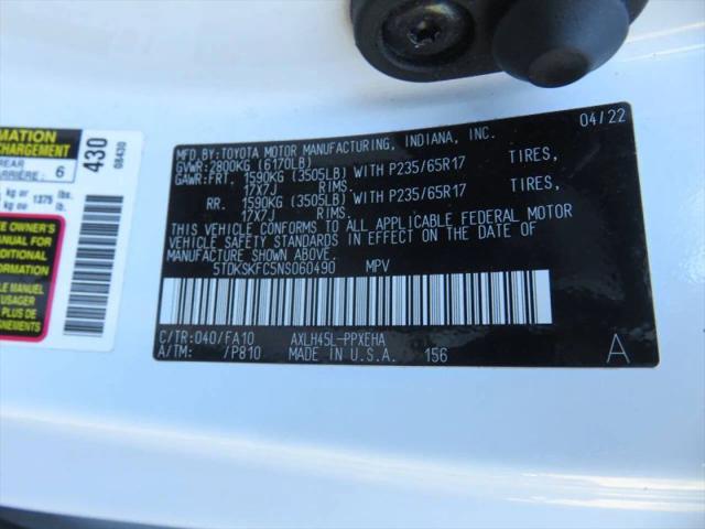 2022 Toyota Sienna LE