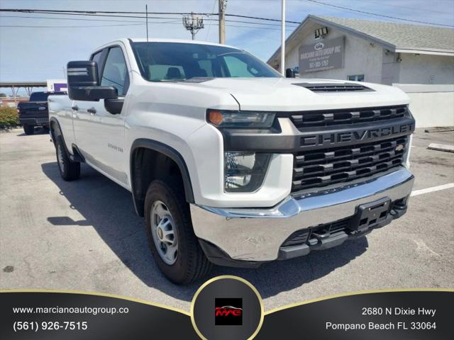 2020 Chevrolet Silverado 2500HD 4WD Double Cab Long Bed WT for sale in Pompano Beach, FL