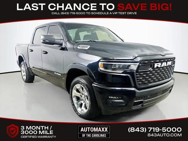 2025 Ram 1500 Big Horn Crew Cab 4x4 5'7" Box for sale in Summerville, SC