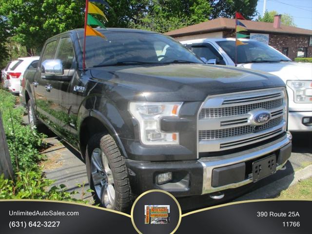 2017 Ford F-150 Platinum for sale in Mount Sinai, NY