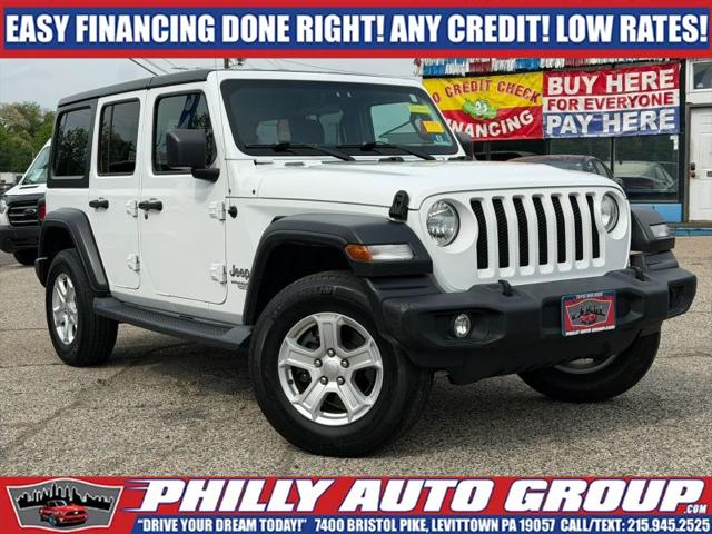 2018 Jeep Wrangler Unlimited Sport S 4x4 for sale in Levittown, PA