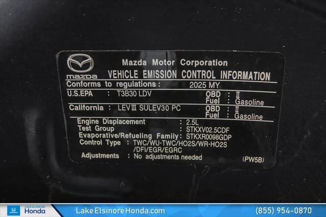 2025 Mazda Mazda3 2.5 S