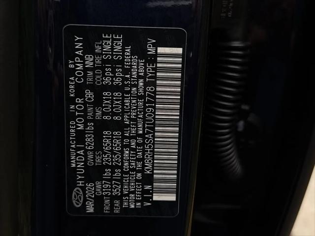 2026 Hyundai Palisade Hybrid Blue SEL Premium 7P