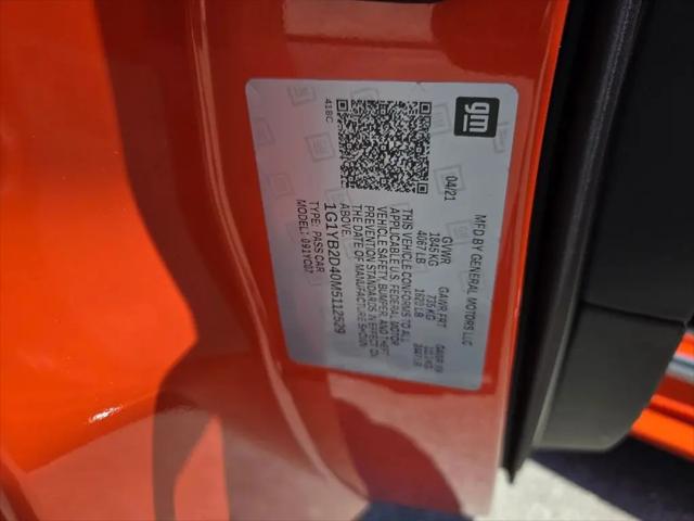 2021 Chevrolet Corvette Stingray RWD Coupe 2LT