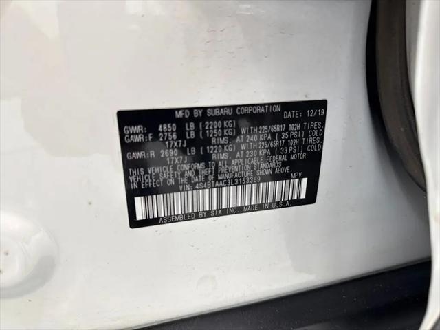 2020 Subaru Outback 2.5i
