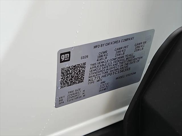 2026 Chevrolet Trax FWD LT