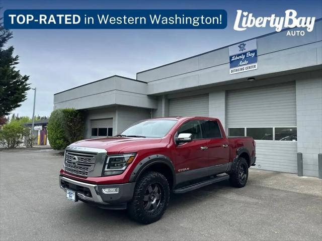2021 Nissan Titan Crew Cab Platinum Reserve 4x4 for sale in Port Angeles, WA