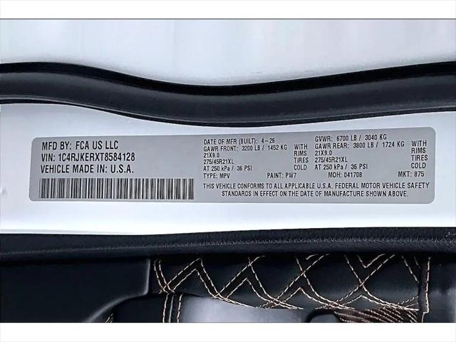 2026 Jeep Grand Cherokee L Summit 4x4