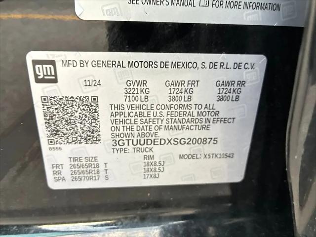 2025 GMC Sierra 1500 4WD Crew Cab Short Box SLT