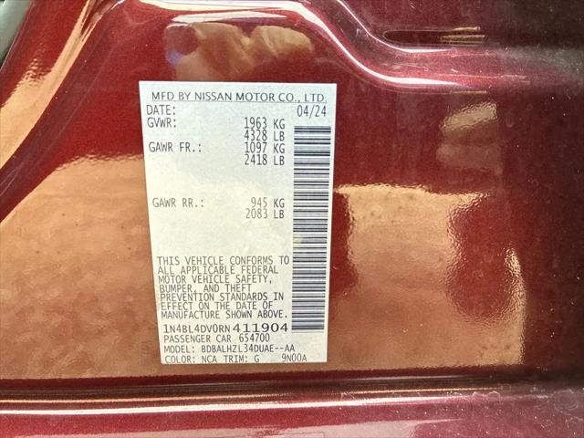 2024 Nissan Altima SV FWD