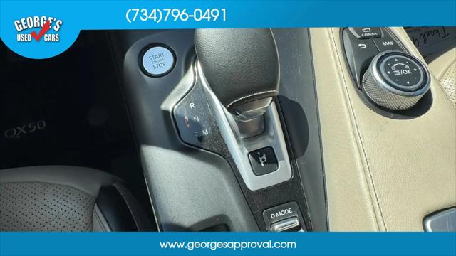 2022 INFINITI QX50 SENSORY AWD