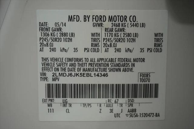 2014 Lincoln MKX FWD