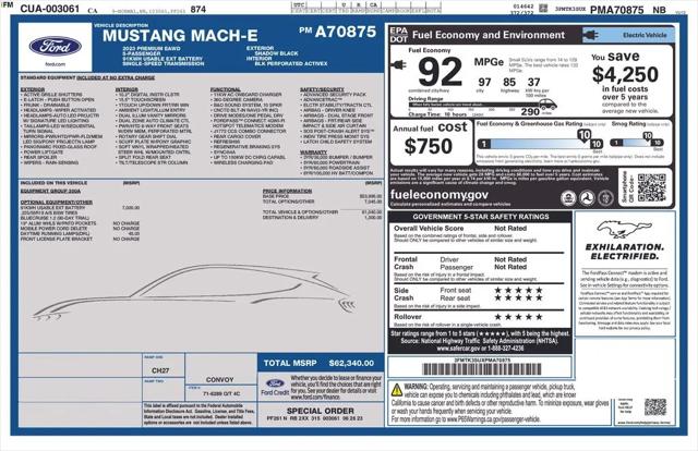2023 Ford Mustang Mach-E Premium