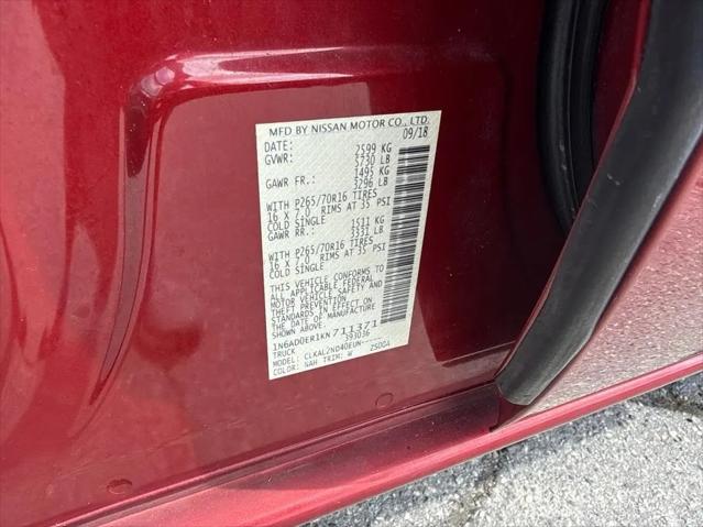 2019 Nissan Frontier SV