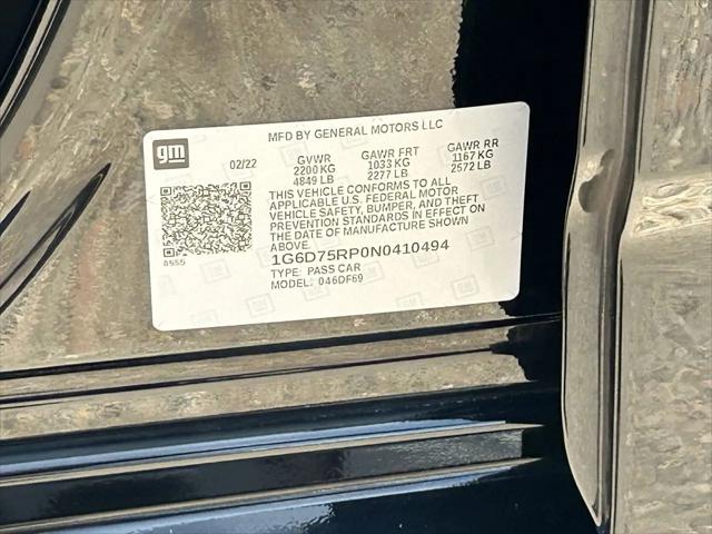 2022 Cadillac CT4-V V-Series Blackwing