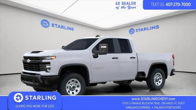 2026 Chevrolet Silverado 2500HD Double Cab, Standard Bed, WT, 4WD for sale in Orlando, FL
