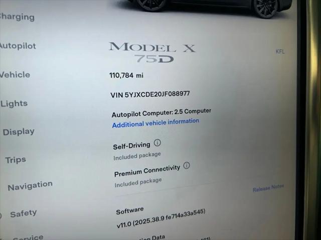 2018 Tesla Model X 75D