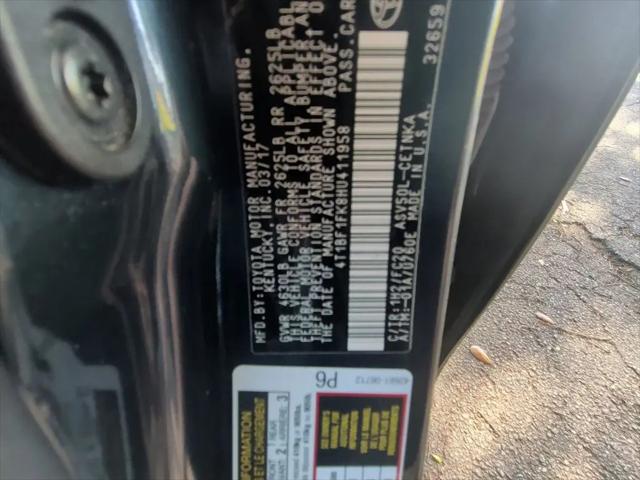 2017 Toyota Camry LE
