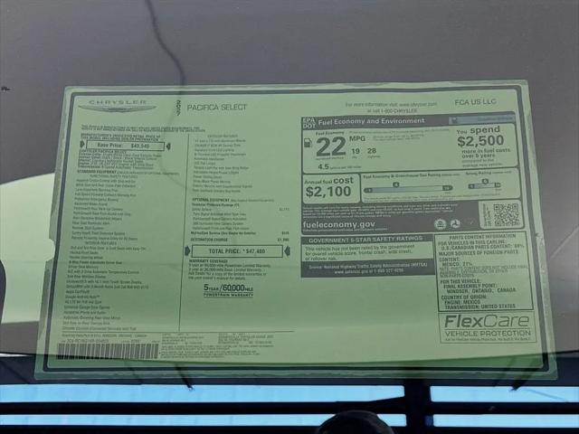 2027 Chrysler Pacifica Select
