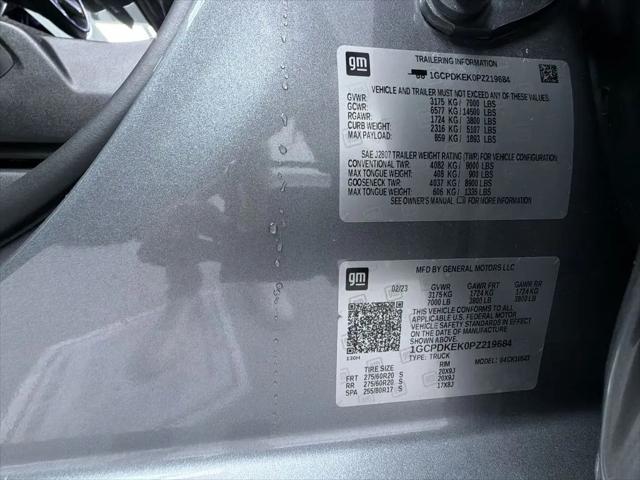 2023 Chevrolet Silverado 1500 4WD Crew Cab Short Bed LT with 2FL