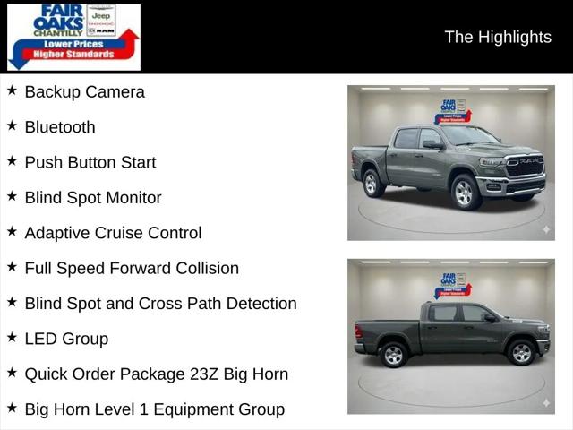 2026 Ram 1500 Big Horn Crew Cab 4x4 57 Box
