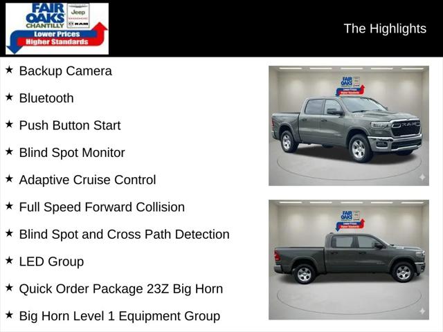2026 Ram 1500 Big Horn Crew Cab 4x4 57 Box