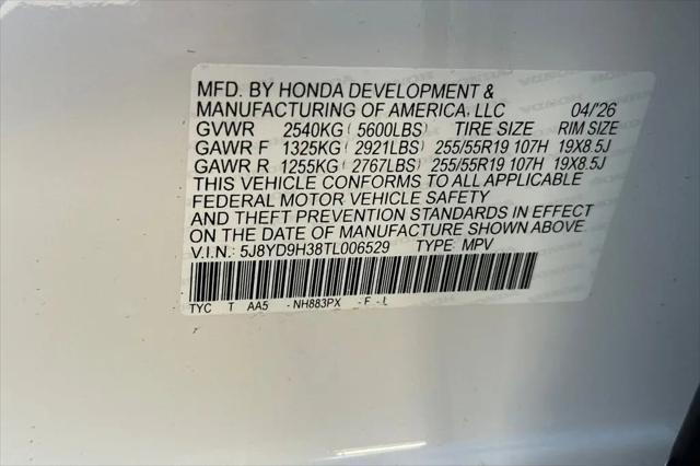 2026 Acura MDX Standard
