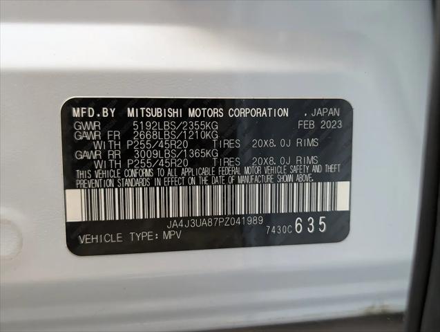 2023 Mitsubishi Outlander SE 2.5 2WD