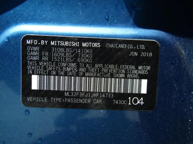 2018 Mitsubishi Mirage G4 ES