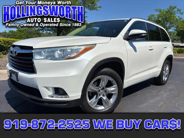 2015 Toyota Highlander Limited V6 AWD (Natl) for sale in Raleigh, NC