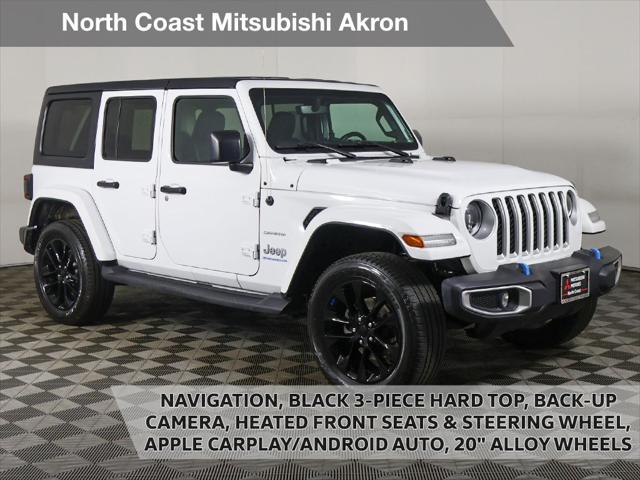 2023 Jeep Wrangler 4xe Sahara 4x4 for sale in Akron, OH