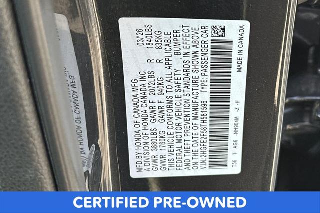 2026 Honda Civic Sport
