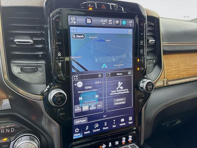 Used 2022 RAM 1500 Limited Longhorn Crew Cab 4x4 57" Box For Sale in Olive Branch, MS